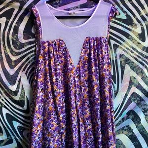NWOT Floral Mini Dress